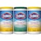 Clorox Disinfecting Bleach Free Cleaning Wipes Value Pack, Canister, Fresh; Crisp Lemon, White, 75 PK CLO30208CT - alternate 1